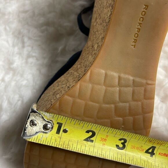 Rockport by Adidas sandals wedge cork SZ 10.5 - Picture 12 of 12